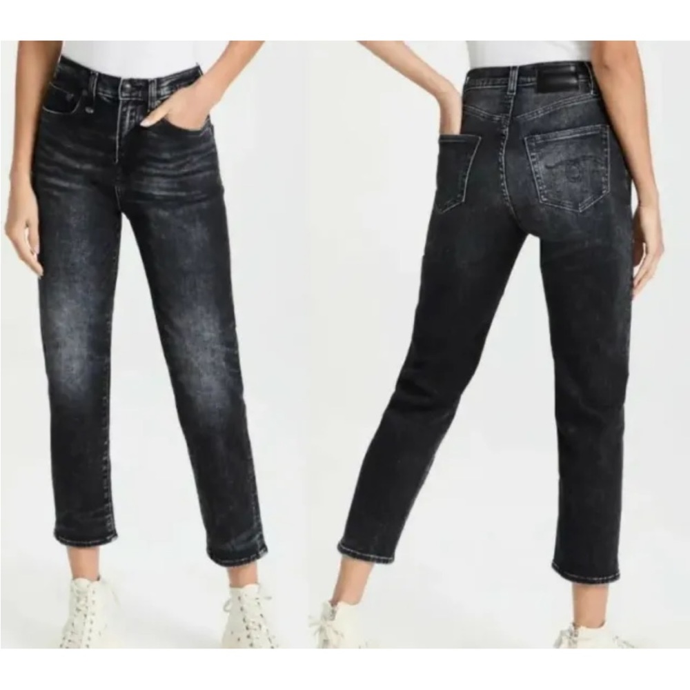 R13 Shelley Slim in black